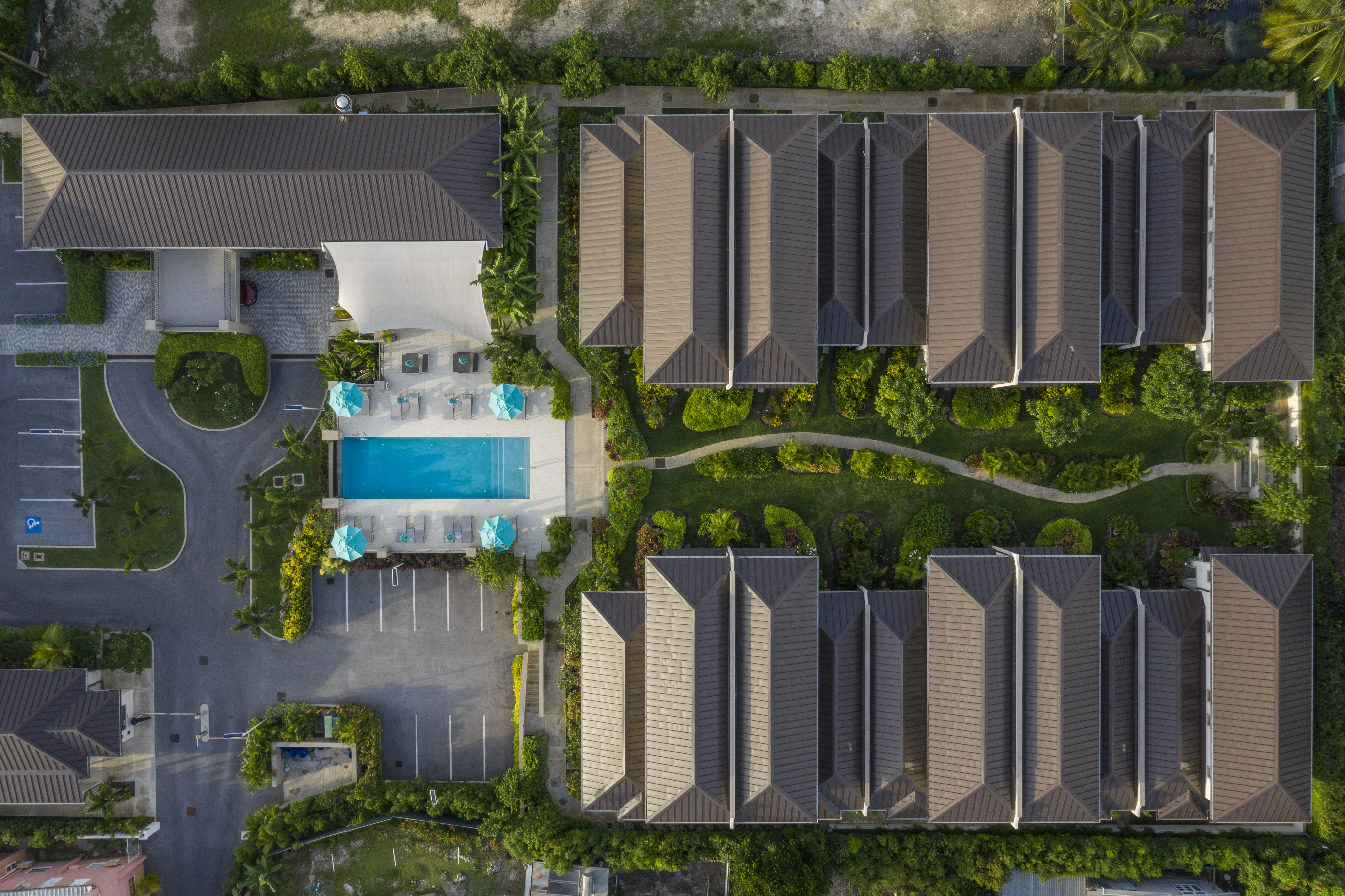 Beach View Ylang Ylang Villas and Reception Drone