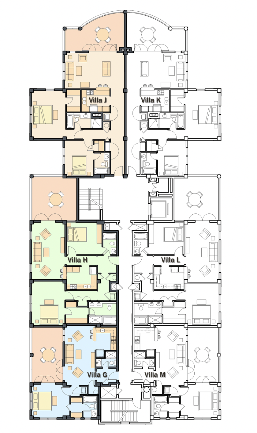 WSB 2nd Floor Floorplans