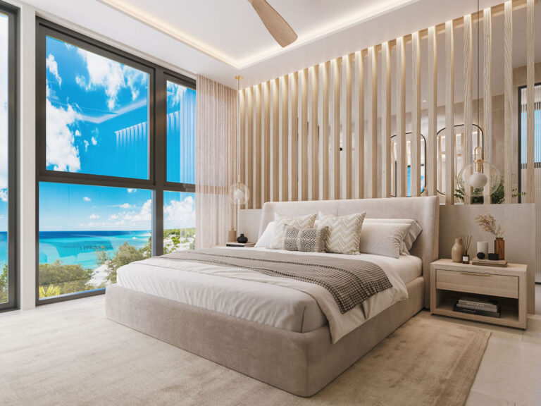 Bijou Unit 1 Primary Bedroom CGI 002 768x576