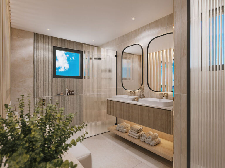 Bijou Unit 1 Primary Bedroom En Suite CGI 768x576